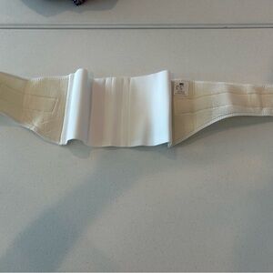 Women's White Shapewear Belt